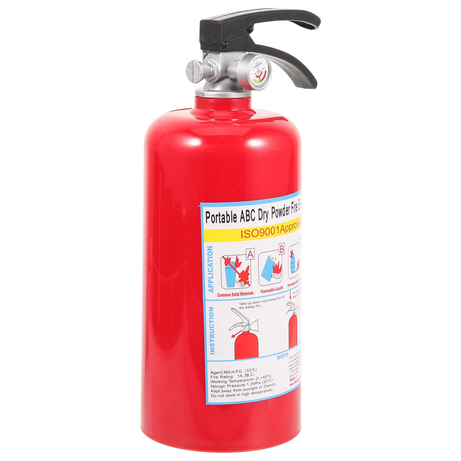 Cartoon Fire Extinguisher Piggy Bank Travel Dreses Auto Aluminum Alloy Boys Banks for Kids