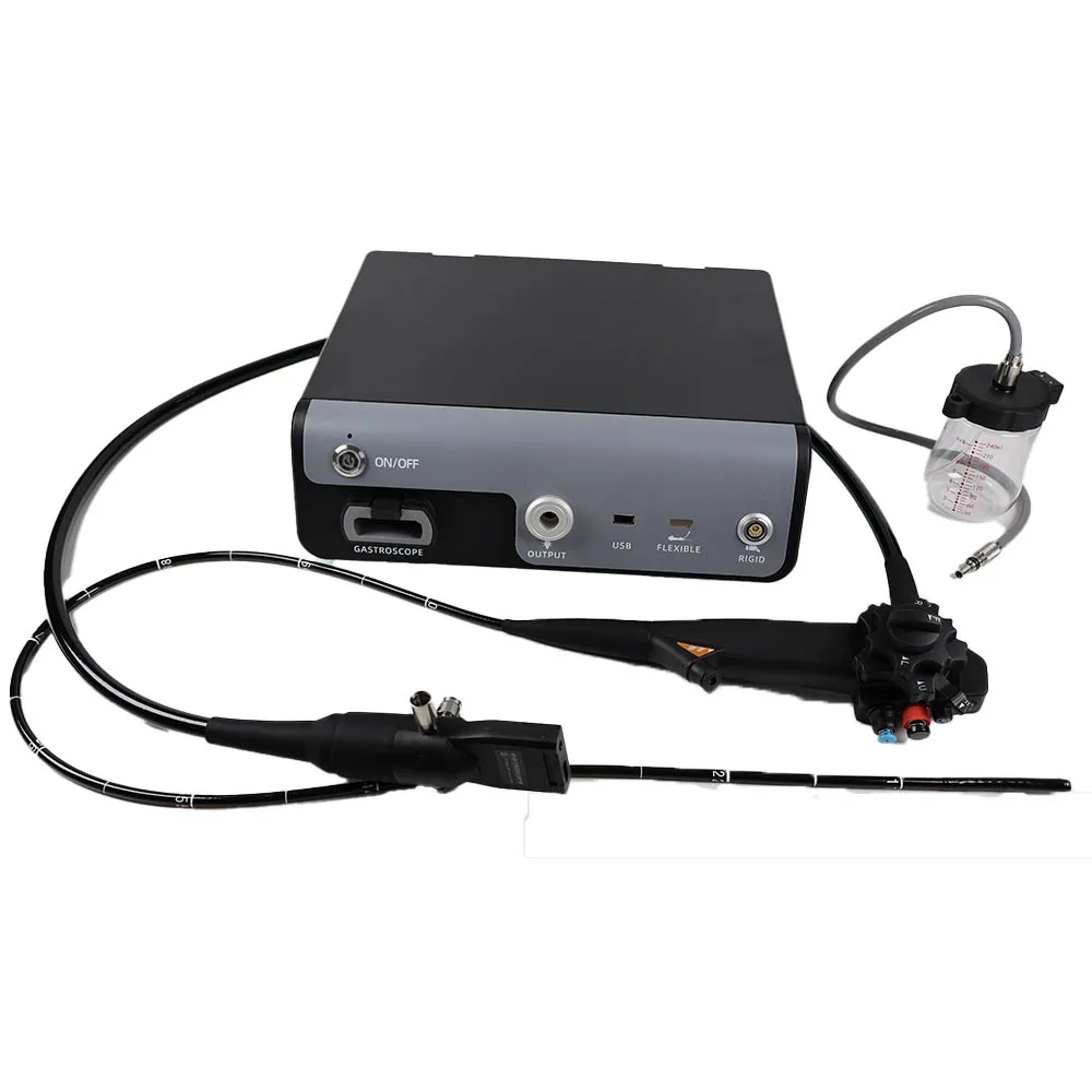 Portable HD Flexible Gastroscope with Processor for Upper GI Endoscopy Exams