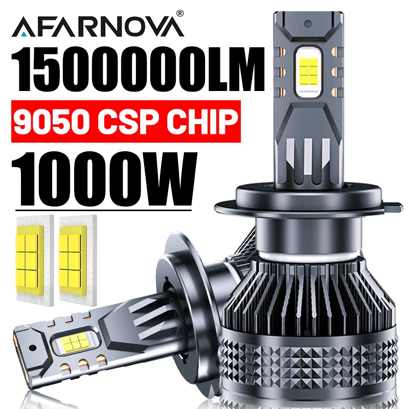 

LED Car Headlight Bulb HB3 HB4 9005 9006 H1 H4 H8 H11 9012 H13 9004 High Power LED fog Light 6000K 950000LM 12V Car accessories