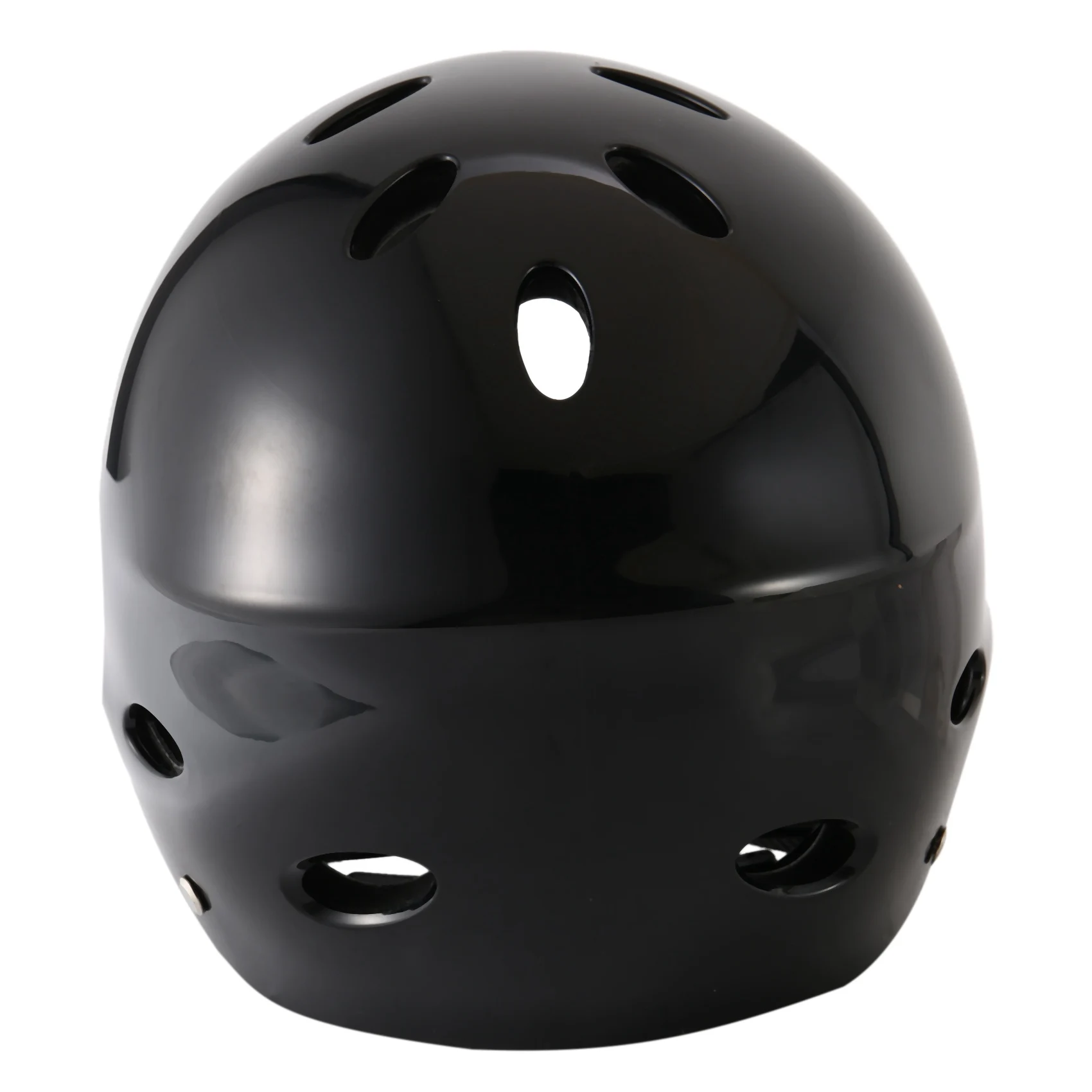 Safety Protector Helmet 11 Breathing Holes for Water Sports Kayak Canoe Surf Paddleboard - Black