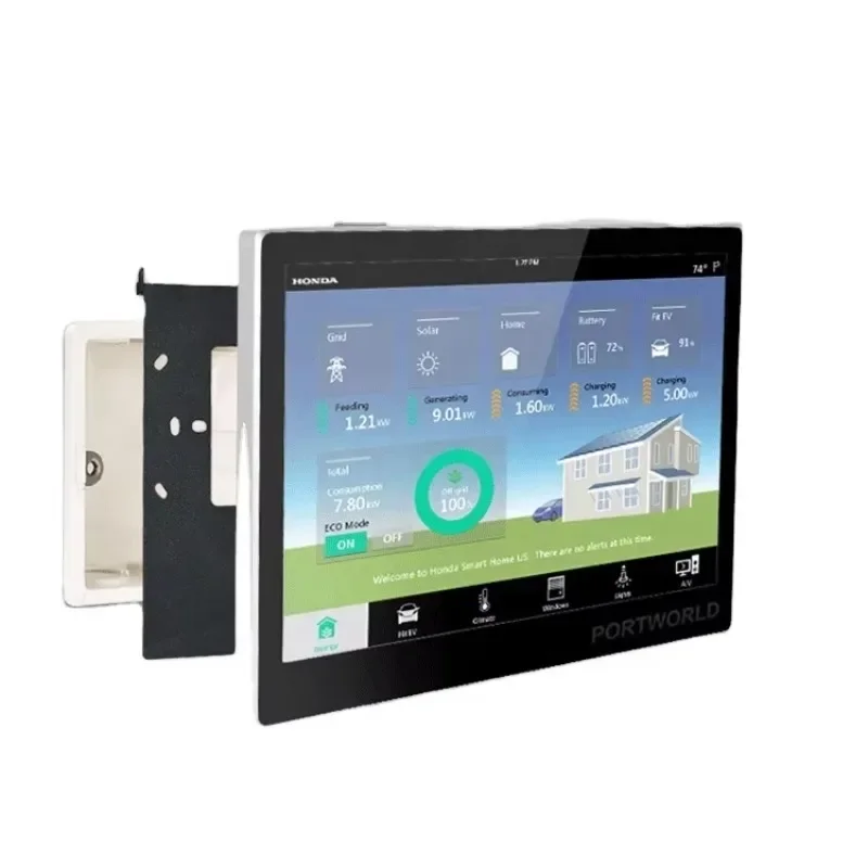 perfect 2026 2024 new 10.1 inch android 11 2gb ram in wall wifi poe touch screen support tuya Control 4 app for sale