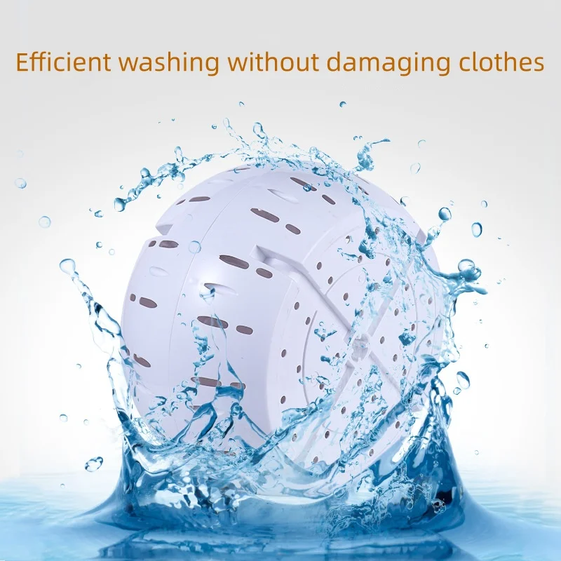 Electricity-free Manual Washing Machine for Student Dormitory with Hand-crank and Foot-pedal Small Household Children's Clothes