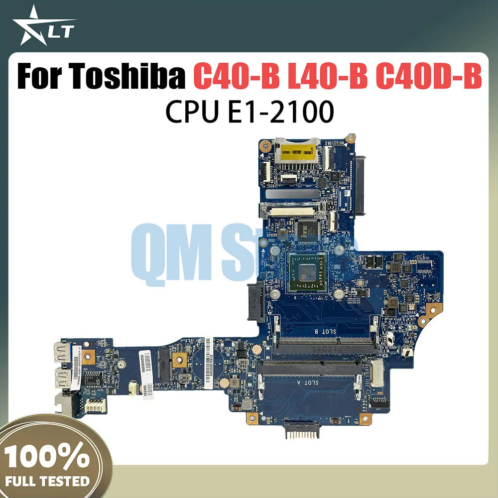 اللوحة الأم للكمبيوتر المحمول لـ Toshiba ، اللوحة الرئيسية ، تم اختبارها بالكامل ، EM6010 ، CPU ، dddr3 ، 12 ، h00078250