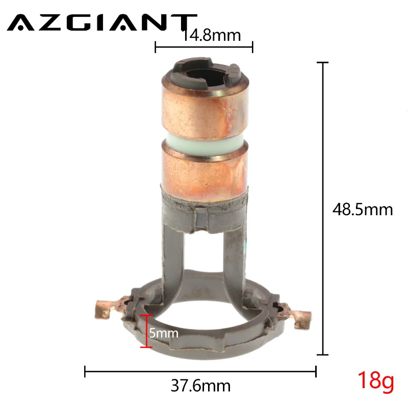 

Автомобильный коллектор электрогенератора AZGIANT1PC, Медная головка, скользящее кольцо для Hyundai ix35 Cerato Sonata Valeo p(9*15*47 мм)