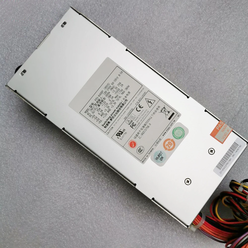 For Zippy Server Power Supply B01140045 400W P2H-6400P