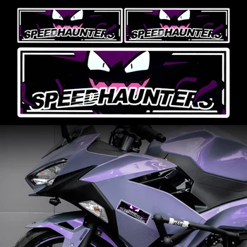 สติกเกอร์สะท้อนแสง jdm 3ชิ้น/ล็อตสติกเกอร์ไวนิลตกแต่งรถมอเตอร์ไซด์กระจกรถยนต์กระจกบังลมหน้าต่างรถ