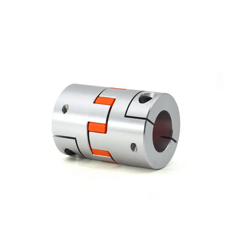 D55L78 Coupling 12/14/16/18/20/22/24/25/28/30mm Stepper Motor Shaft Coupler Flexible Jaw Spider Plum Shaft Coupler