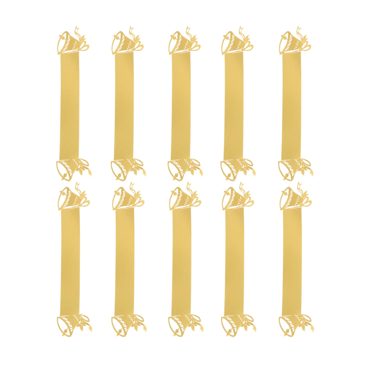 

50 PCS Napkin Ring Simple Color Paper Serviette Rings Buckle Christmas Buckles Holders