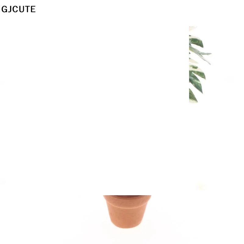 

Модель для кукольного домика 1/12: Имитация домашнего растения Монстера в горшке, микроландшафт, садовый бонсай