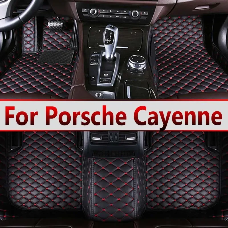 Car floor mats for Porsche for Cayenne 2011 2012 2013 2014 2015 2016 2017 Custom auto foot Pads automobile