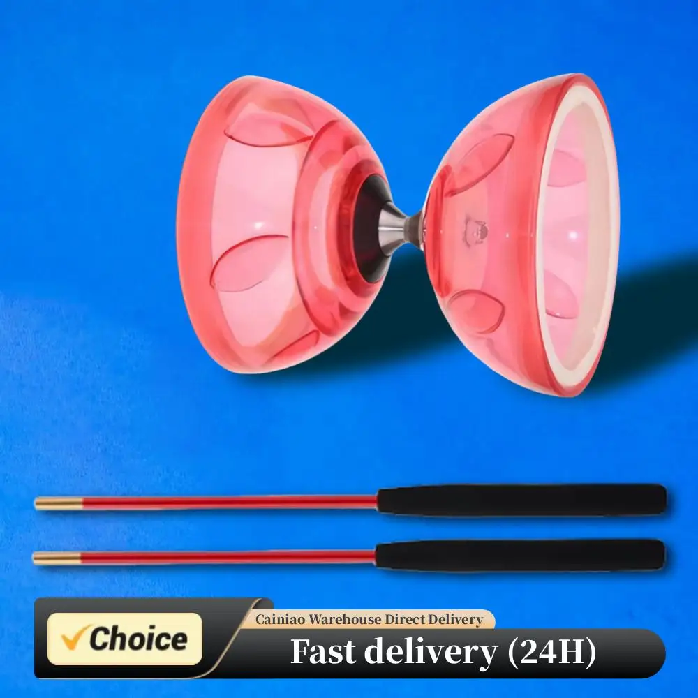 

4-х предметный китайский набор Yoyo Diabolo Yoyo с 2 палочками Diabolo и сетчатой сумкой для всех возрастов и акробатических выступлений