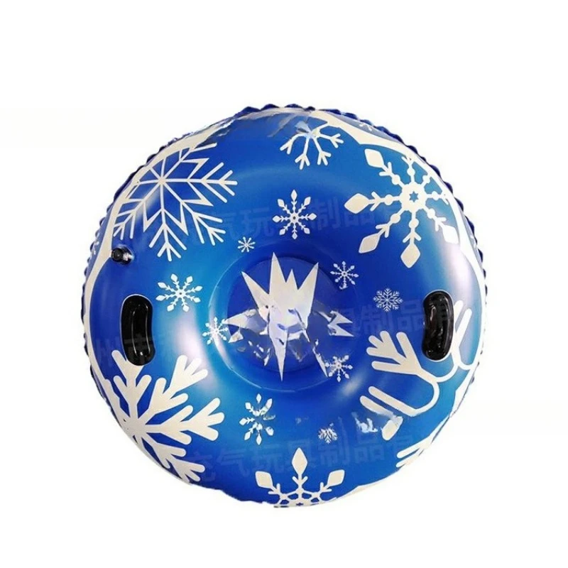 

Inflatable Ski Rings Winter Snowy Recreation Goods Wear-resistant Sleigh, Inflatable Ski Rings