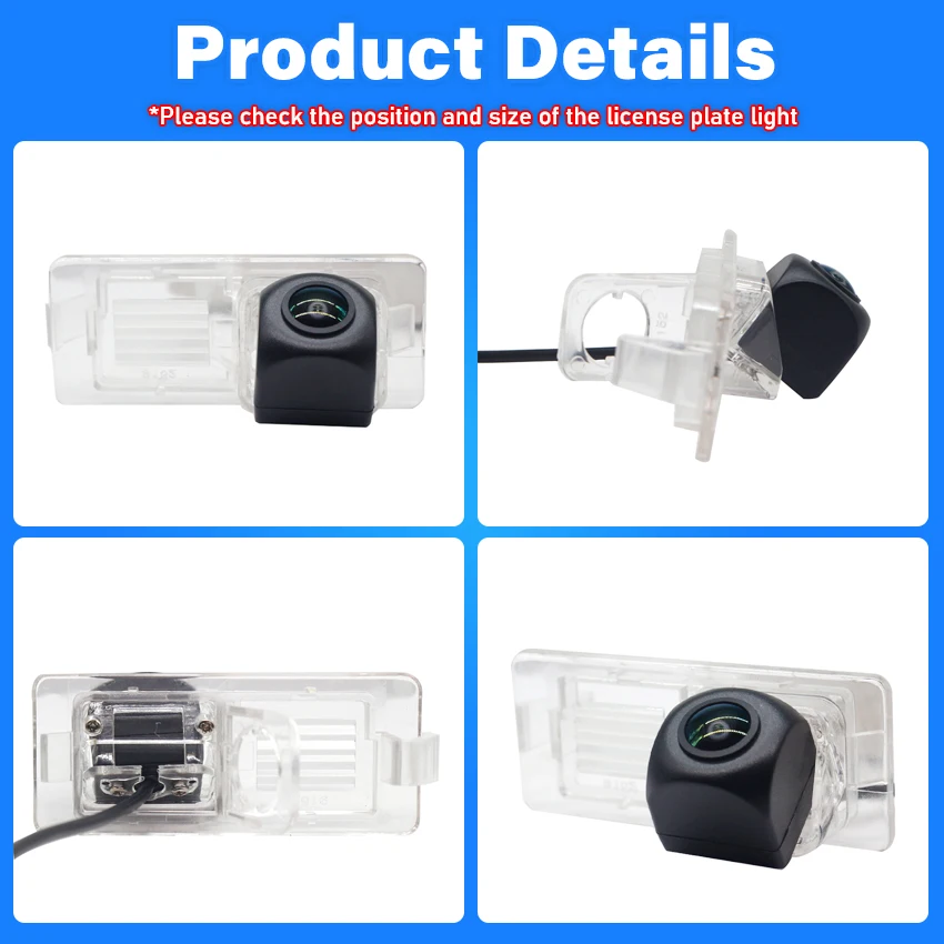 Cámara de visión trasera con trayectoria dinámica AHD para Renault Megane 2 II 3 III 2002~2015 y Renault Master 2010~2015