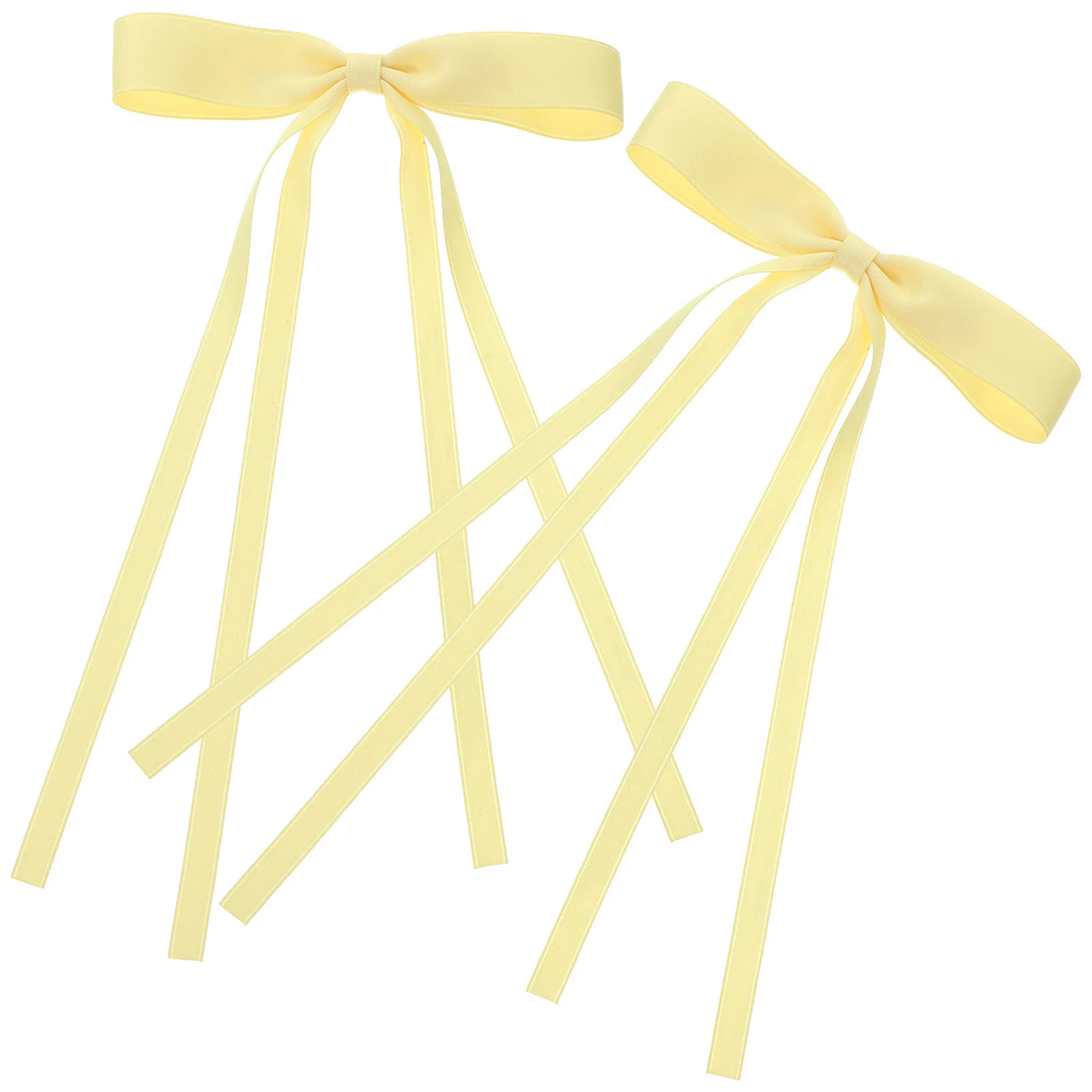 2 قطعة مشبك شعر عقدة الفراشة الدانتيل مقاطع الشعر القوس الكبير للنساء نمط طويل مشبك معدني آمن عقد حفل زفاف حفلة موسيقية #4