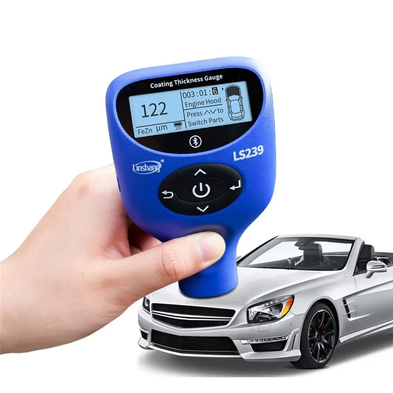 

AT05-LS239 Car Paint Tester Professional Coating Thickness Gauge 0.0-5000Μm High Precision Paint Meter Upgrade