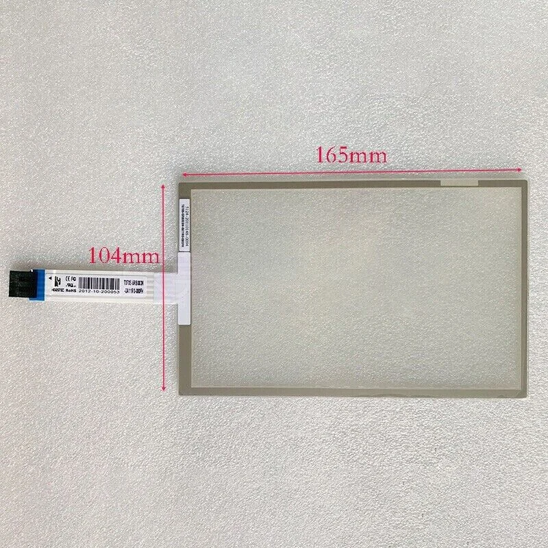 

7inch 5 wire Touch Screen Glass Panel 165*104mm For T070S-5RB003N-0A11R0-080FH
