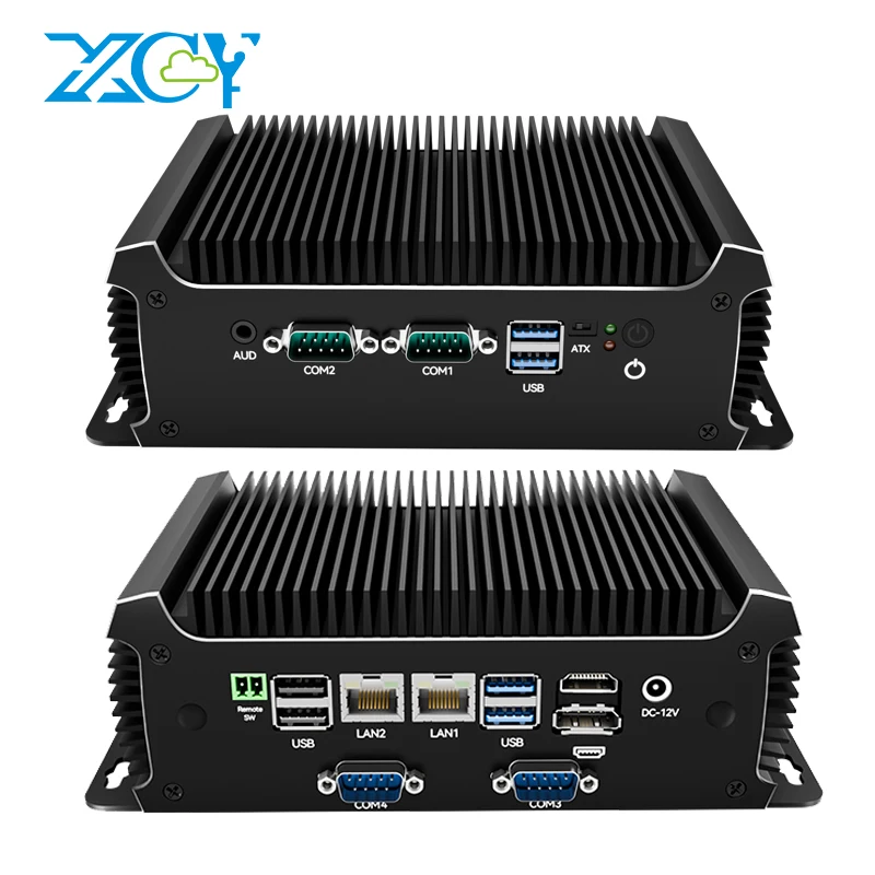 XCY X109G Industrial PC Support WiFi 4G 5G LTE I5-6300U Processor 4x COM RS232 RS485 2xGbE ATX GPIO M.2 SSD Windows Linux