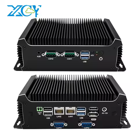 XCY X109G Industrial PC Support WiFi 4G 5G LTE i5-6300U Processor 4x COM RS232 RS485 2xGbE ATX GPIO M.2 SSD Windows Linux