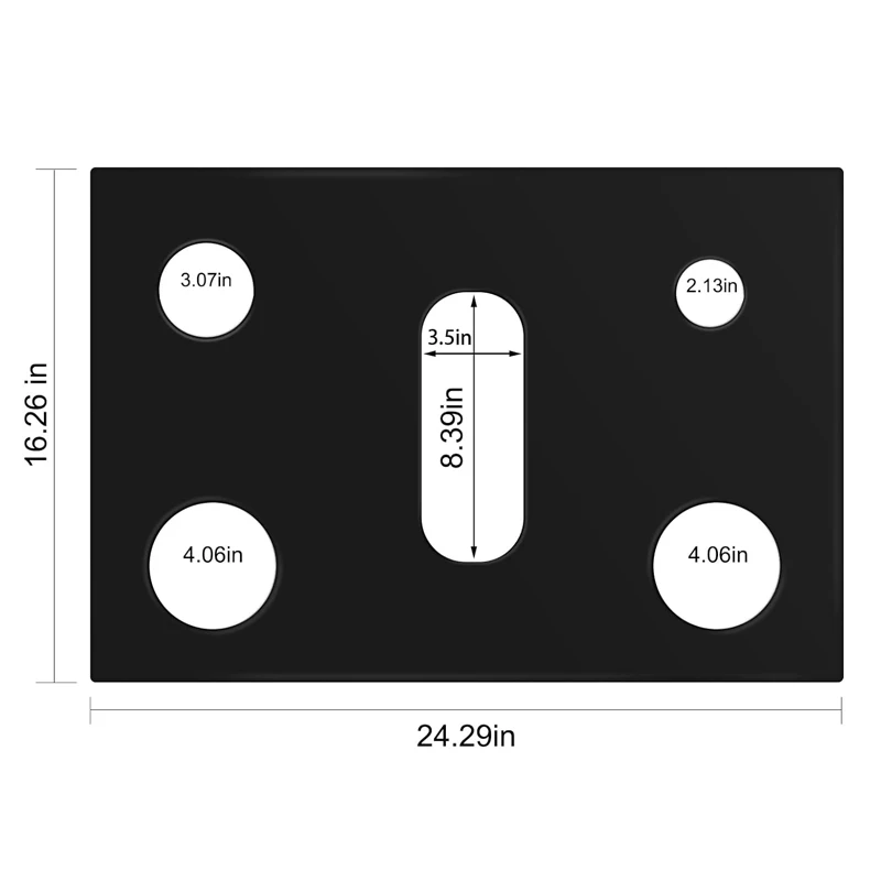 5-hole Gas Stove Protector Pad Anti-Oil Stovetop Burner Cooker Protective Mat Reusable Furnace Gas Cooker Protectors Covers