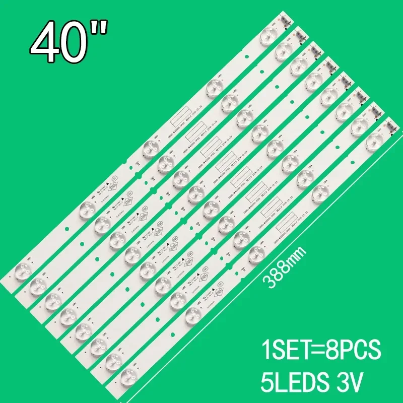 

For Kyworth 40E6000 40E3000 40E3500 Bar Lampu Latar 5800-W40000-1P00 5800-W40000-3P00 5800-W40000-2P00 SW40D05-ZC21CG-05