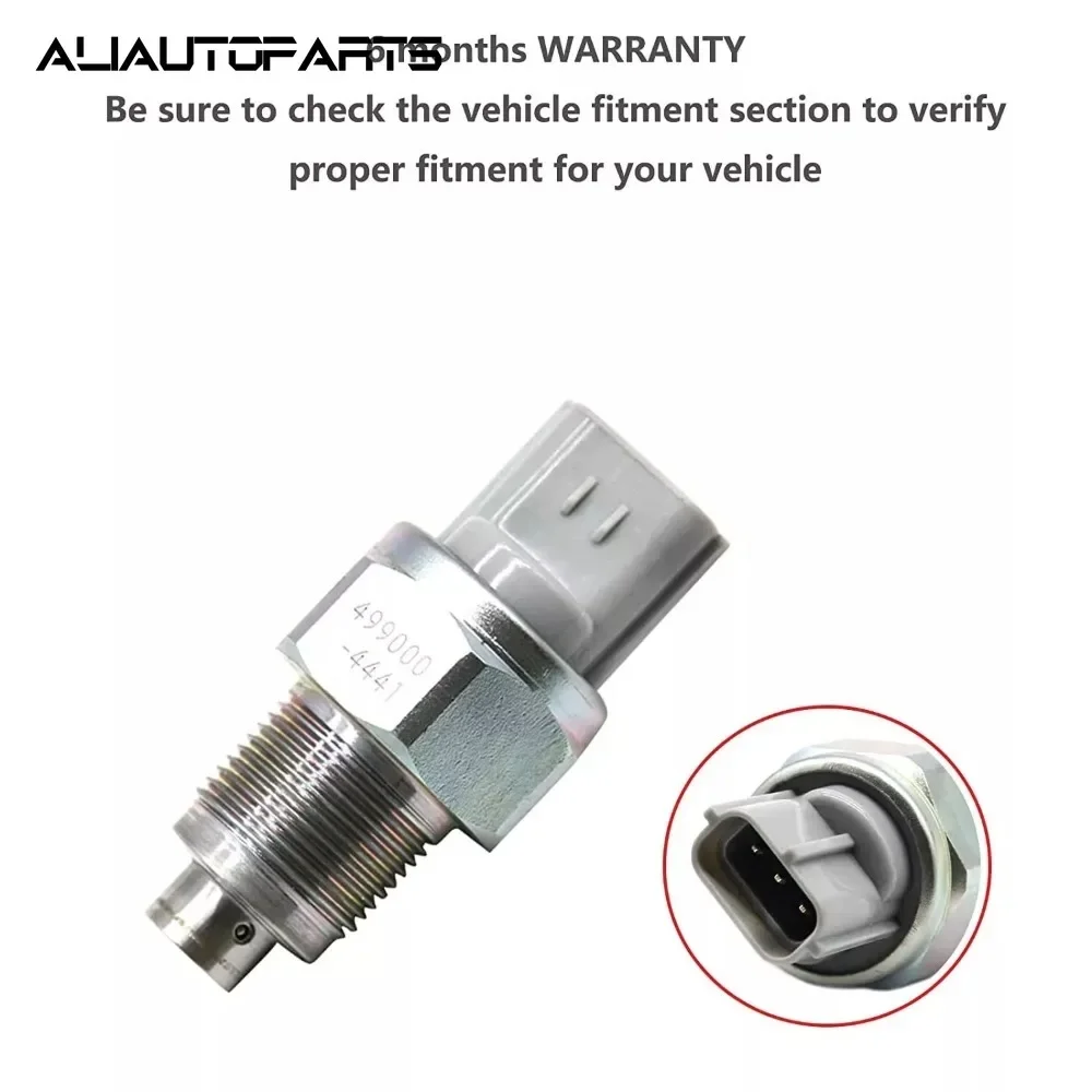 Sensor de pressão de combustível common rail para isuzu acura opel renault saab 9-5 vauxhall holden escavadeira 4hk1 6hk1 6uz1 499000-4441