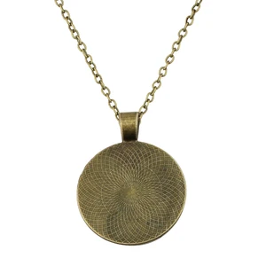 Vintage Trollhunter Anhängerkette für Männer und Frauen, Bronze -Farbkette, blauer Kristall, Spielzeug, Kindergeschenke 10 Hauptverkäufe Trollhunter Amulett - №6