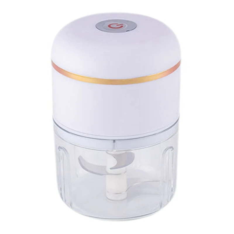 Electric Food Chopper Garlic Pounder Meat Grinder Mini Garlic Press Vegetable Chopper Masher Machine USB Charge