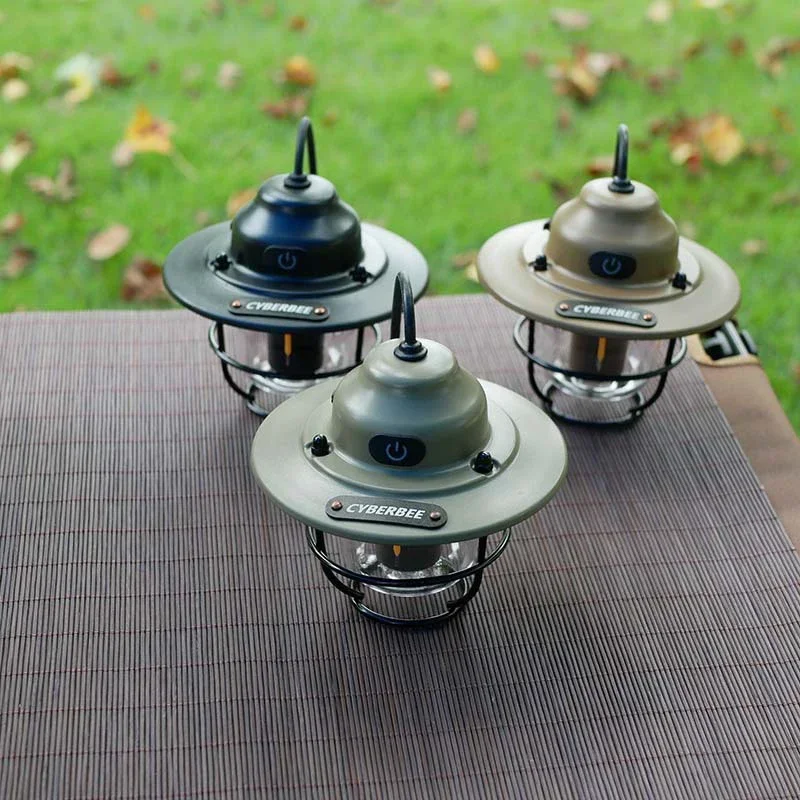 

D5 Outdoor Home Camping Light Retro Work Car Light Hiking Tent Fishing Light Lighting Decorative Garden Wall Tree Decor Lights