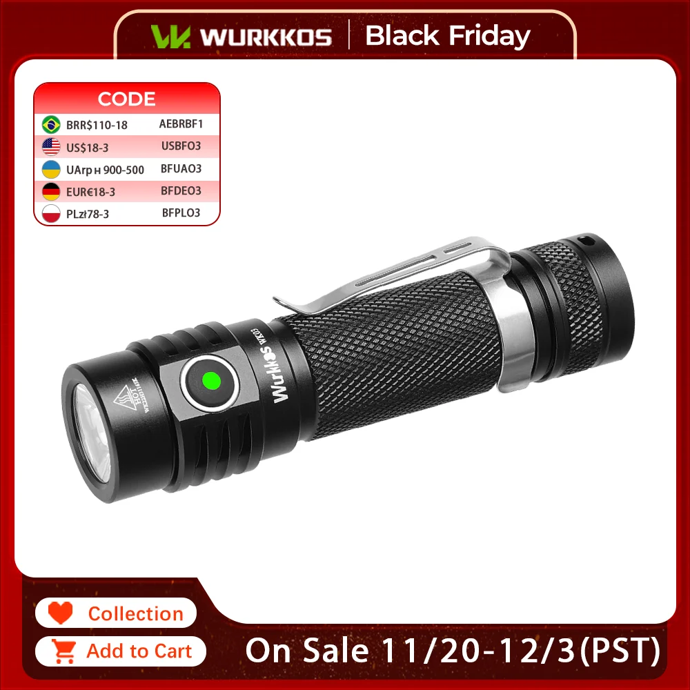 yZ[zWurkkos-LEDdwk03LED,18650g[`,1800[,Cg,USB,[d,h,ip68,nCLOLvp