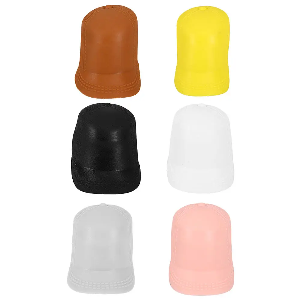 

Набор из 6 миниатюрных шляпок-козырьков для микроландшафтной фотографии, креативного DIY декора, украшения дома, аксессуаров для кукольного домика