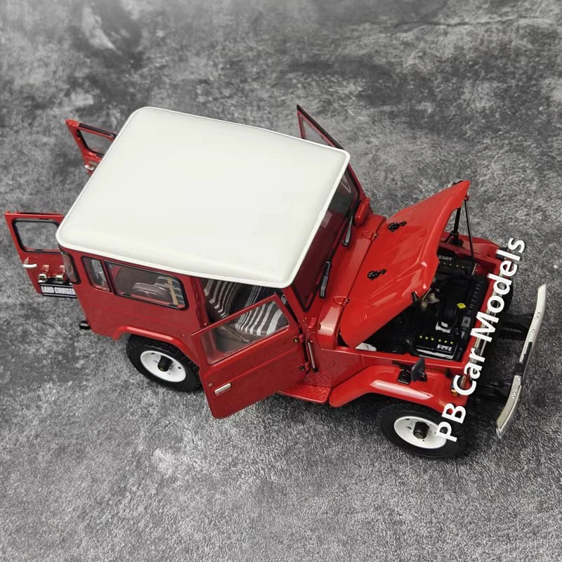 KYOSHO 1/18 LC40 Land Cruiser 40 van BJ42V alloy simulation car model