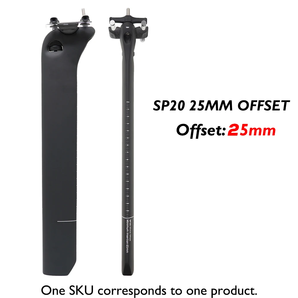 Offset SP20 Carbon Seatpost Complete Assembly For Cervelo S Series Road Bike