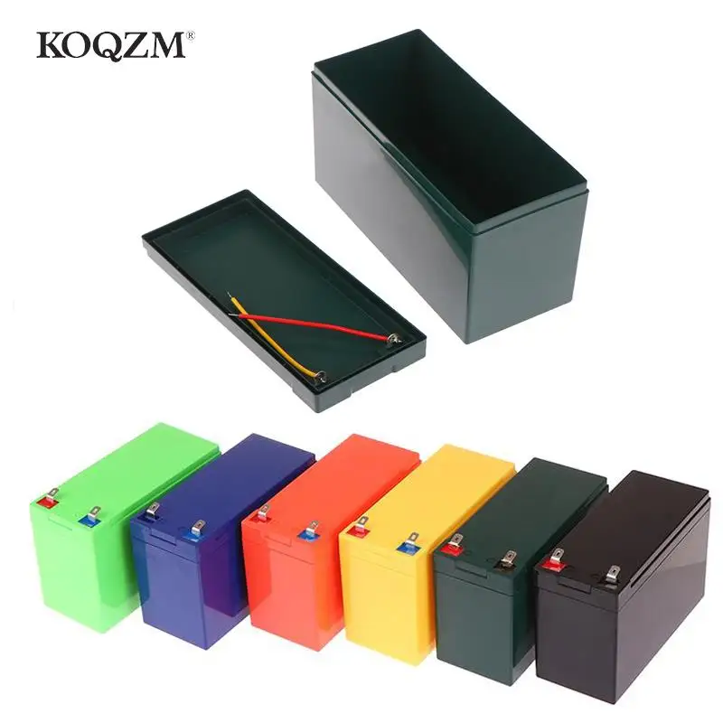 12V 7Ah Battery Case Fit 18650 Cells Empty Box 3*7 Holder 3S25A BMS Nickel Strip Storage Box For DIY Battery PackPack