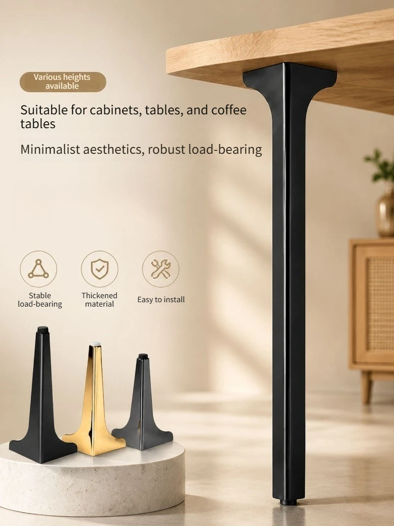 70-75cm   Thickened Adjustable Metal Table Legs, Coffee Table Feets Metal Brackets  Furniture Legs