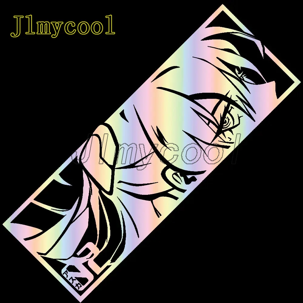 Car Sticker Anime Beautiful Girl The Window Decoration Laptop Computer Stickers Auto Parts PVC Die Cutting Vinyl Decals Sticker