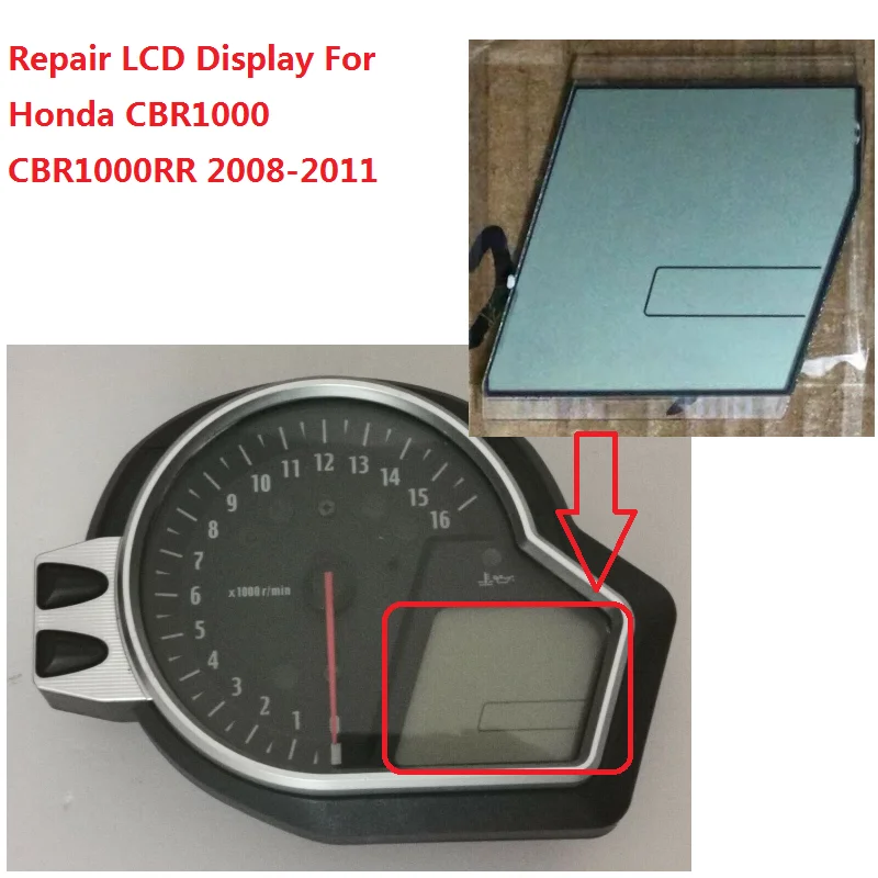 

Repair LCD Display For Honda CBR1000 CBR1000RR 2008-2011 Motorcycle Motorbike Dashboard instrument