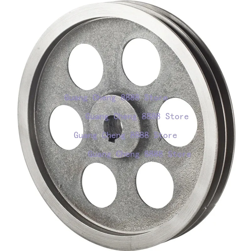 A2-350 Triangular belt wheel Type A double groove outside diameter 350mm cast iron motor belt disk motor accessories customized