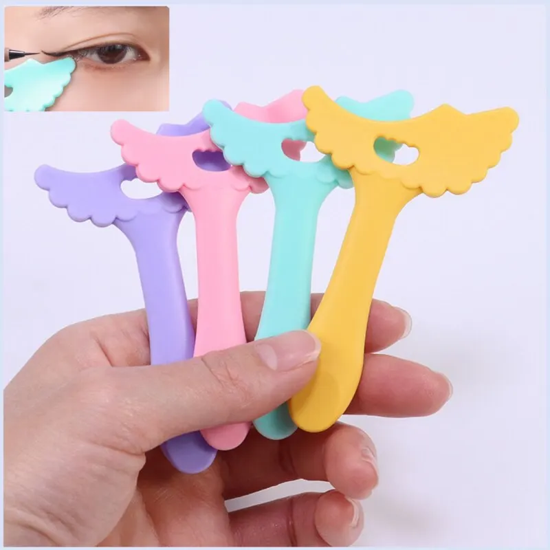 1個入り ドローイングリップスティック型 リップスティック装着補助 フェイスクリームアプリケーター 眉毛シェイパー 眉毛描き型 カラフルメイクツール