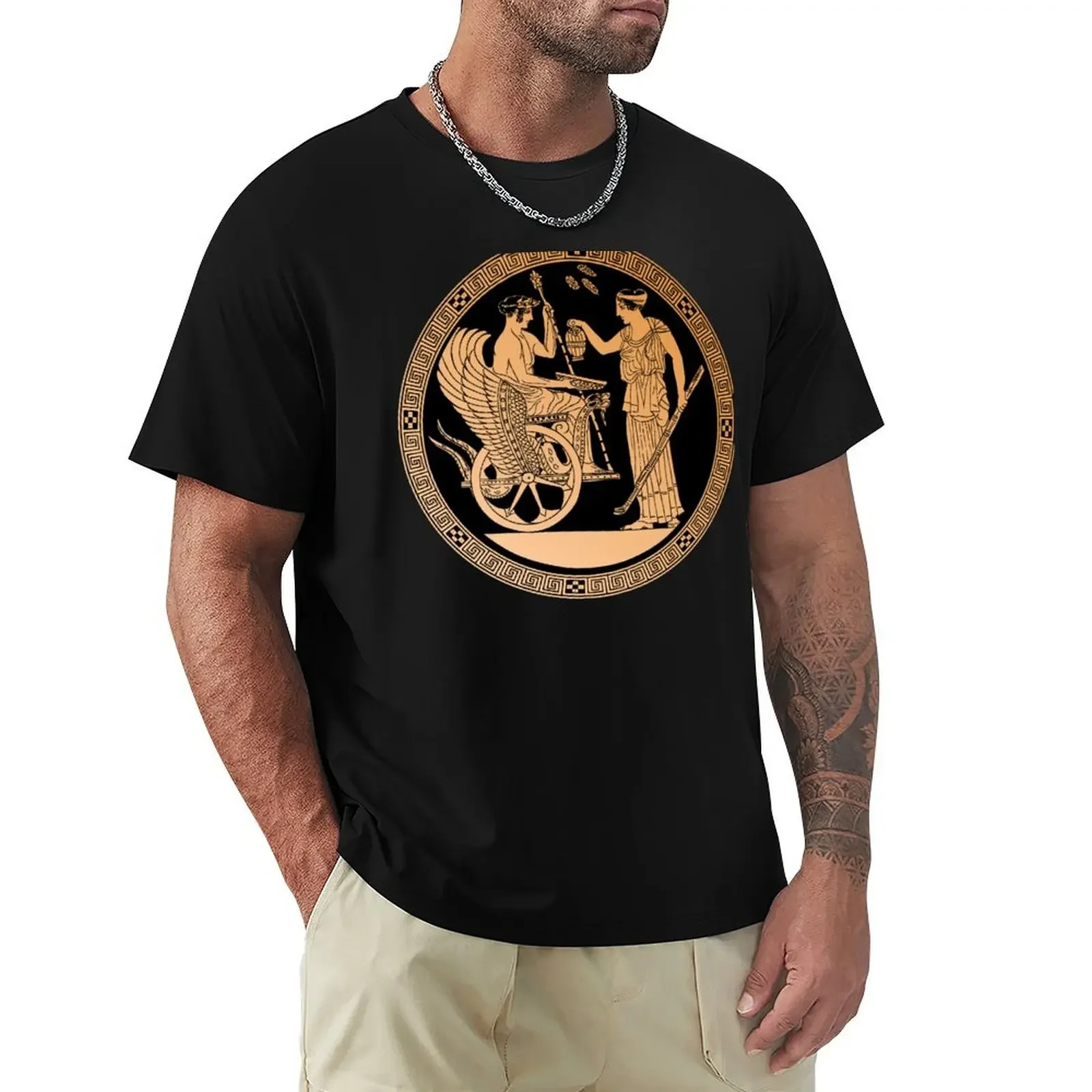 Triptolemus & Kore T-Shirt street wear summer clothes customs mens graphic t-shirts pack