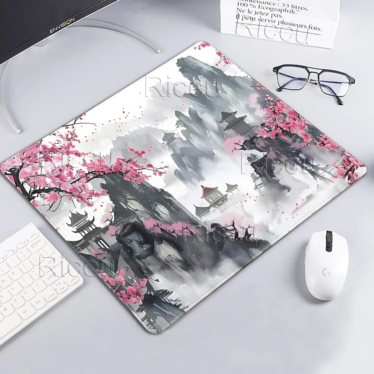 Mouse Pad Sakura Landscape XS Desk Mat Desk Accessories Gaming Rug Gamer Keyboard Pad Office Carpet Laptop E-Sports Mouse Mats