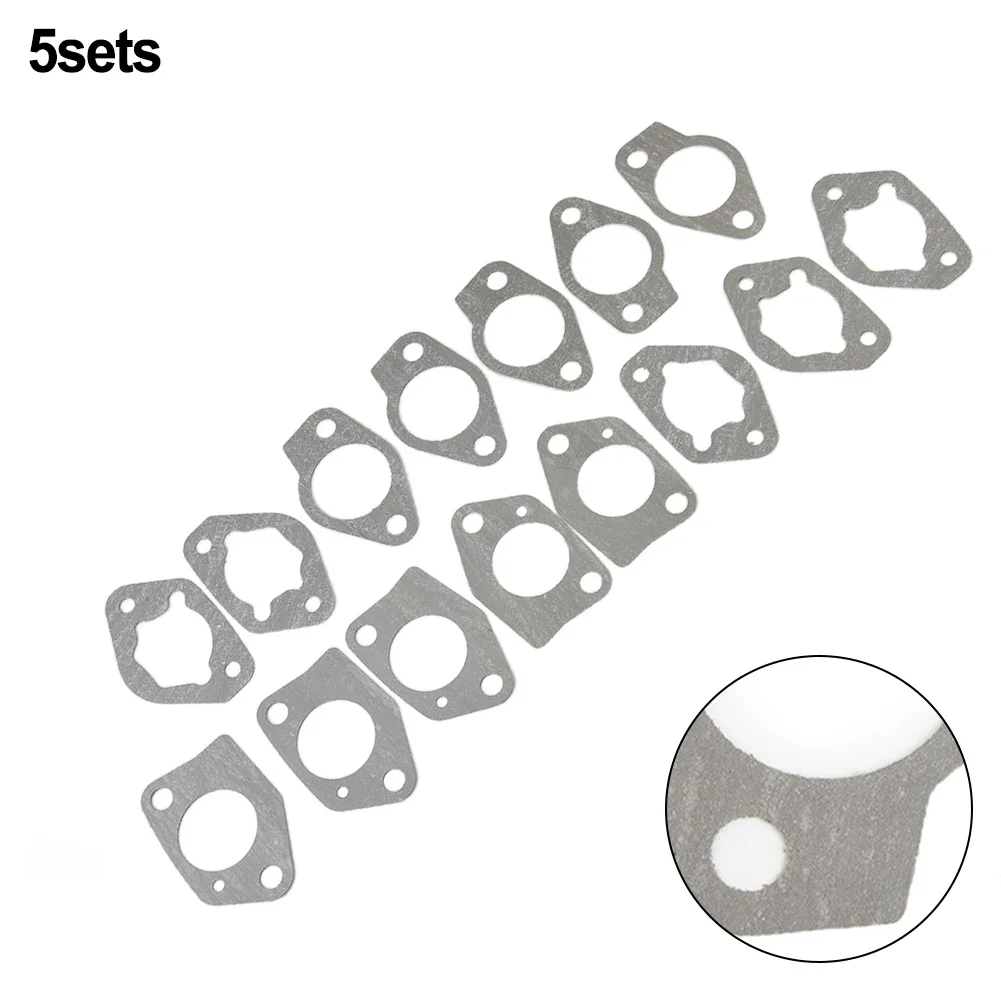 Carburetor Intake Gasket Kit For For Gx340 For Gx390 188F 190F Engine Generator 5KW 6.5KW 11HP 13HP 5 Sets 3pcs Per Set