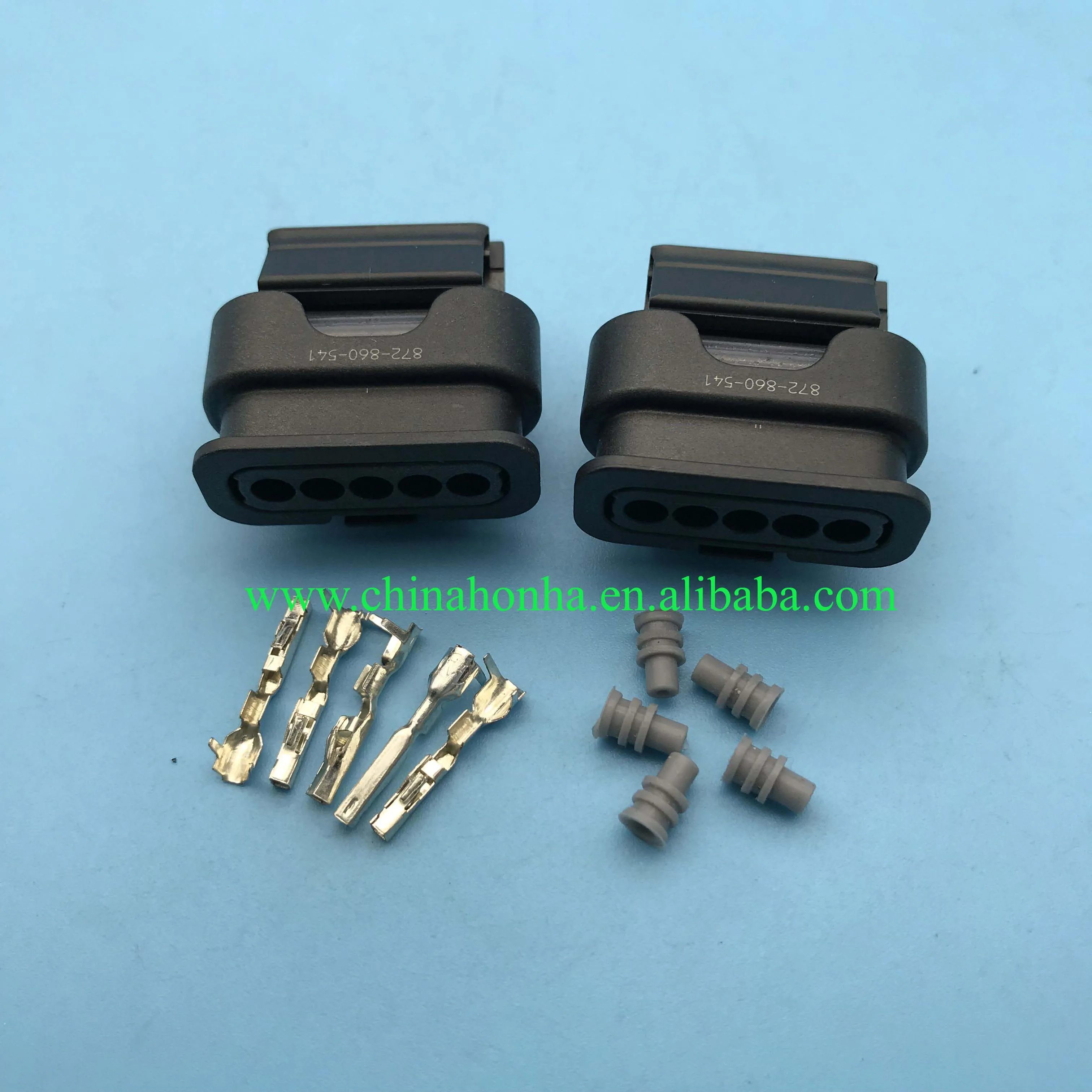 5-pin automotive nitrogen and oxygen sensor plug waterproof harness connector 872-860-541  872860541