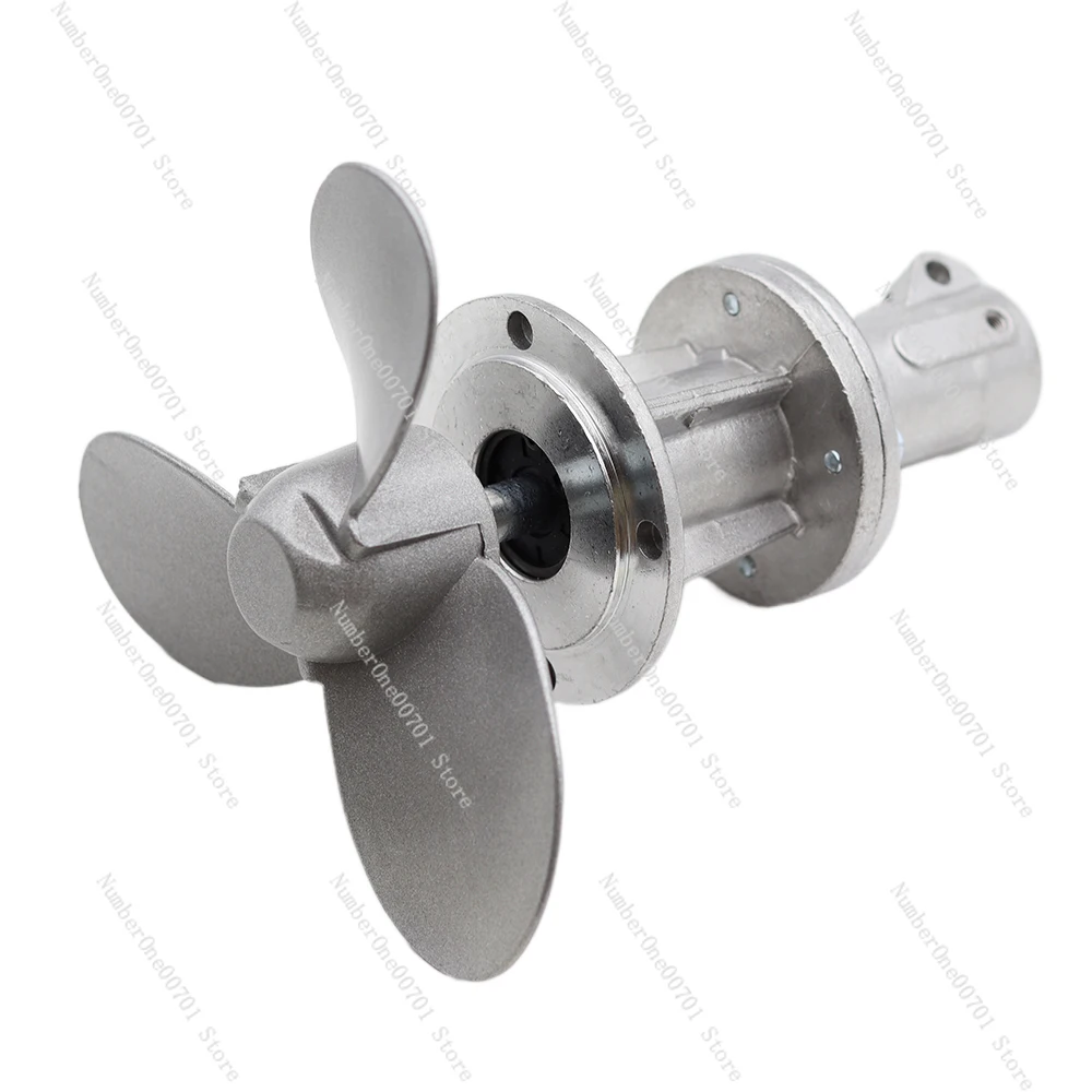 DIY Lawn Mower Modified Boat Propeller Grass Trimmer Brush Cutter Spare Parts General Boat Booster 7T/9T 26/28MM