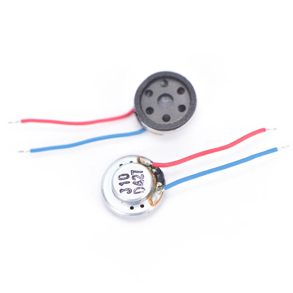 2 ชิ้น Micro 8 มิลลิเมตร 8Ohm 8Ω 1 วัตต์สเตอริโอวูฟเฟอร์ลําโพงฮอร์นลําโพงเสียง Bluetooth