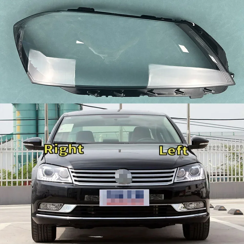 

For Volkswagen VW Passat B7 Magotan B7L 2012-2015 Headlight Lens Cover Transparent Lampshade Headlamp Shell Plexiglass