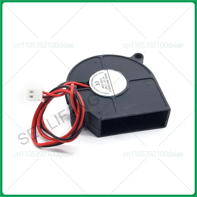 

Новый для 5015 воздуходувка DC12V 0,18A с большим отверстием 5 см HB5015H12S-X 3,5*1,5 см охлаждающий вентилятор
