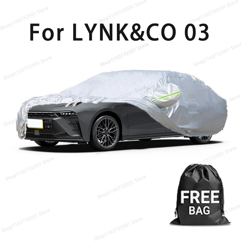 

Car cover For LYNK&CO 03 Full cover Waterproof sun protection cover Scratch resistant cars accessories