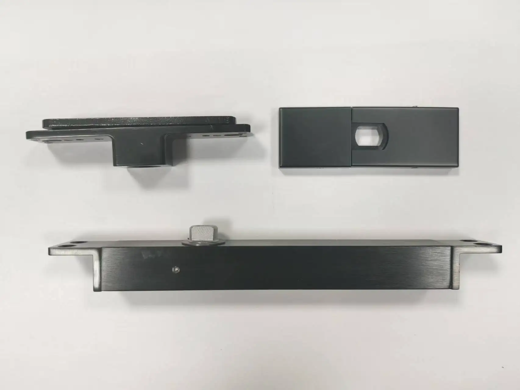 Frameless Door Hidden Hydraulic Floor Spring Pivot Hinge Double Action Soft Close