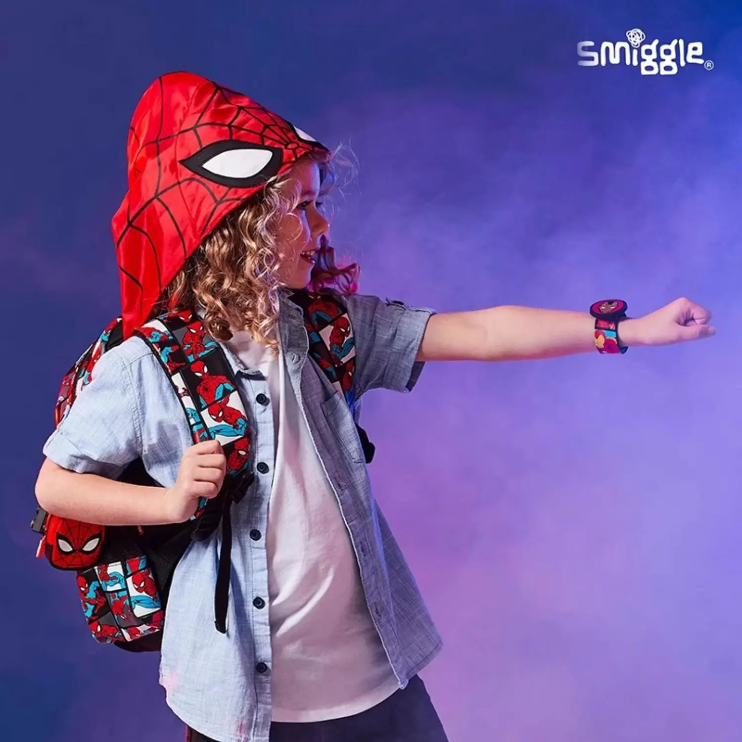 Nowa Australia Smiggle Marvel Spider Man Bookbag chłopięcy plecak studencki ze słomianą butelką wody plecak studencki z kapeluszem