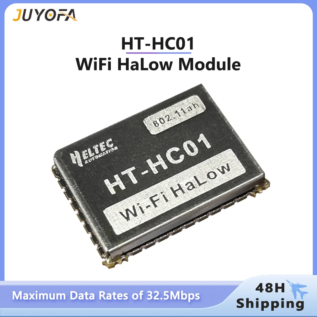 

Heltec HT-HC01 WiFi HaLow Модуль RF Performance MM6108IQ Чип 902-928 МГц 1-2 км Передача данных дальнего действия